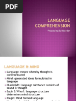 3 Language Comprehension