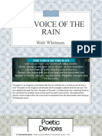 The Voice of The Rain