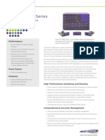 Extreme Networks Summit X460 Datasheet