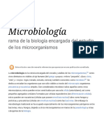 Microbiología - Wikipedia, La Enciclopedia Libre