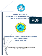 Profil Lulusan (PL) PKBM Prestasi Mandiri 2022-2023