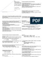 Chemical Equilibrium Notes