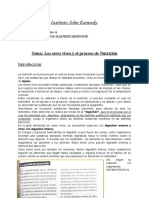 Biologia 1 Seres Vivos y Proceso de Nutricion