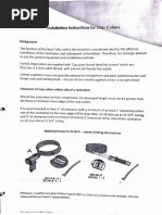 Installation Instructions For Stop Collars