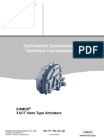 Matryx Vane Actuator Technical Data