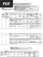 Cours de Geographie 4e Apc