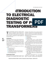 ESMO 2016 An Introduction To Electrical Diagnostic Testing of Power Transformers