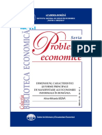 3 - Alina Mihaela Bizna - Dimensiuni, Caracteristici Și Forme Principale de Manifestare Ale Economiei Informale În România