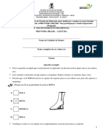 Prova Brasil Leitura - Teste 02-2017