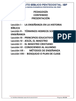 Ibp - Ciclo 3 Pedagogía