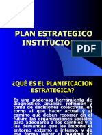 Plan Estrategico Institucional