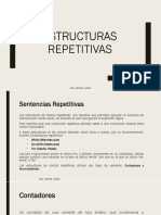 Estructuras Repetitivas