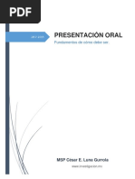 Presentación Oral