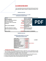 Practica para Completar Eeff - Selva Sac