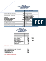 Analisis Estados Financieros - Gallese Sac