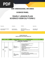 Yearly Lesson Plan KSSM Science DLP Form 2