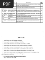 Lesson Plan Present Perfect Simple vs. Continuous