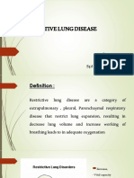 Restrictive Lung Diseases 1