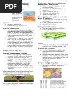 Types of Plate Boundaries Divergent and Transform