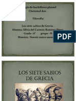 Los Siete Sabios de Grecia