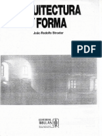 Arquitectura y Forma. Teoría de La Arquitectura. Joao Stroeter