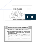 Inventario - Lección 3 - Método Promedio Ponderado