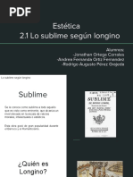 2.1 Lo Sublime Segun Longino