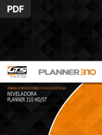 Niveladora Planner 310 HD-ST