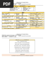 Ficha de Atividade Física