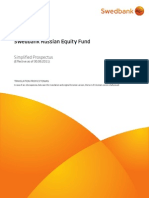 Swedbank Russian Equity Fund: Simplified Prospectus