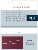 Tuning Fork Test