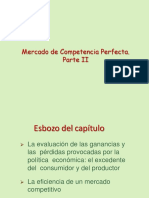 Mercado de Competencia Perfecta-Parte II