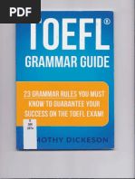 TOEFL Grammar Guide PDF