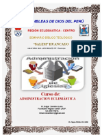 Curso Administracion Eclesiastica - Salem