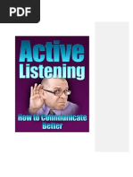 Active Listening