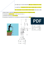 Movimiento en Caida Libre Apuntes
