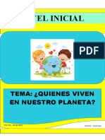 ¿Quienes Viven en Nuestro Planeta