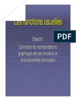 Fonctions Usuelles