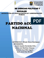 Primer Examen Parcial de Ciencia Política (Pan)