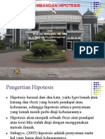 Pengembangan Hipotesis