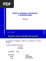 2-20 U3.5 ECO150 Ejemplo Demanda, Oferta, Impuesto y Subvención