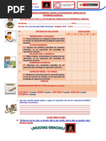 Lista de Cotejo-Autoevaluación-Para La Exposición Del Monólogo