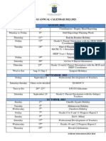 2022-2023 Calendar