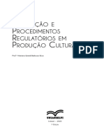 Legislação e Procedimentos Regulatórios em Produção Cultural