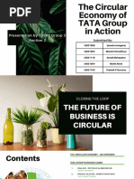 The Circular Economy of Tata in Action