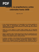 El Arte Colonial Hispano Americano