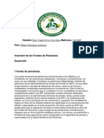 Inversión de Los Fondos de Pensiones