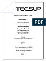 Informe N°2-Industrias Alimentarias