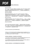 Modelo Contrato de Parceria Empresarial