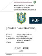 Informe Topografia Placas